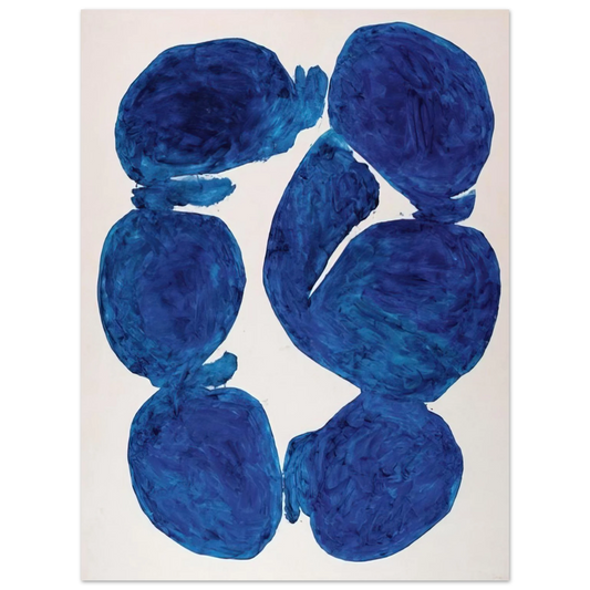 Simon Hantai - Meun - 1967  75x100 cm / 30x40inches Fine Art Poster