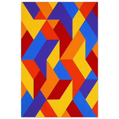#3 - 1969 - Karl Benjamin Art Prints - 100x150 cm / 40x60″ inches | Karl Benjamin Poster | Karl Benjamin Prints