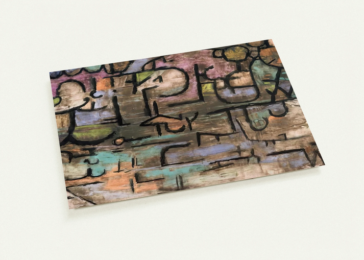 AFTER THE FLOODS 1936 By Paul Klee Pack of 10 Post Cards | Paul Klee Post Cards | A6 (10.5 x 14.8 cm) - 4.1 x 5.8 inches