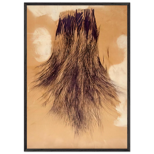 Jay DeFeoBIGPersephone - Jay DeFeo 70x100 cm / 28x40 inches Framed Art Print – Black Wooden Frame