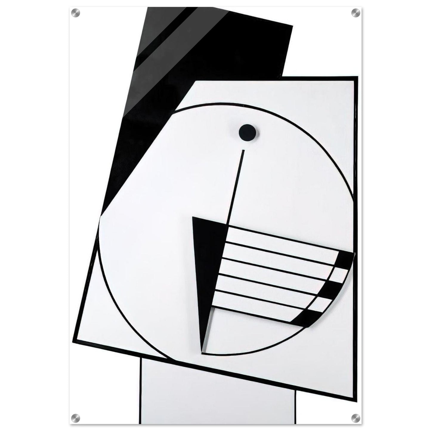 Rythme 3 - 1995 - Carmelo Arden Quin Acrylic Print - 70x100 cm / 28x40″ inches | Carmelo Arden Quin Wall Art | Carmelo Arden Quin Prints