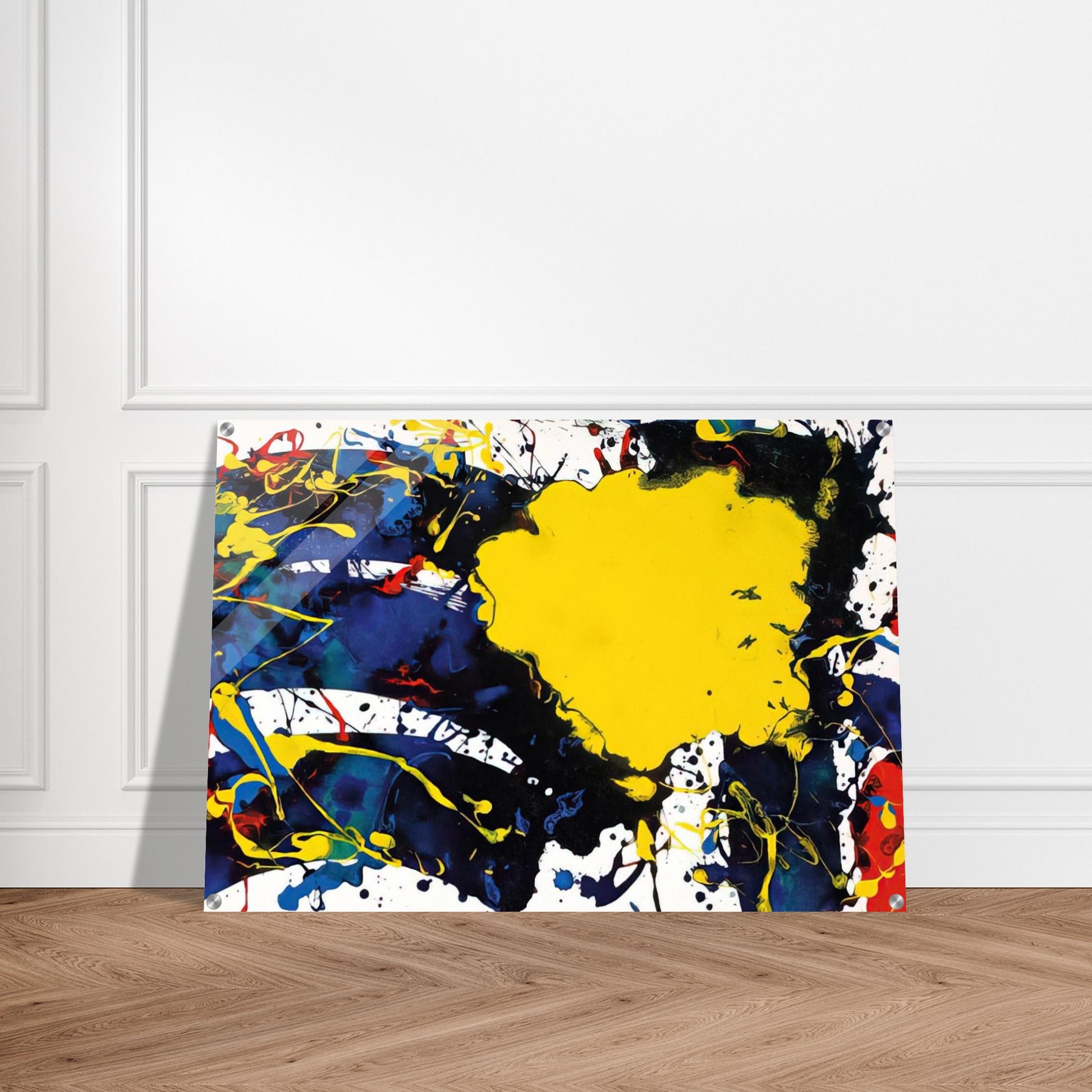 Untitled  SFP94-135  SFF 1805  - Sam Francis Acrylic Print - 70x100 cm / 28x40″ inches