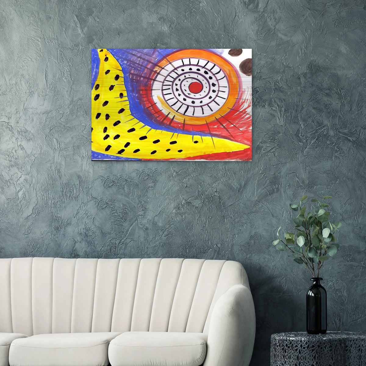 SPIRAL COMPOSITION 1970 - Alexander Calder Brushed Aluminum Print - 70x100 cm / 28x40 inches | Alexander Calder Aluminum Print | Alexander Calder Prints