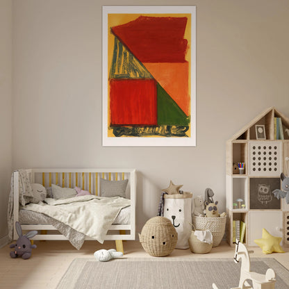 Dido - 1979 - John Hoyland Art Prints - 100x150 cm / 40x60″ inches | John Hoyland Poster | John Hoyland Prints