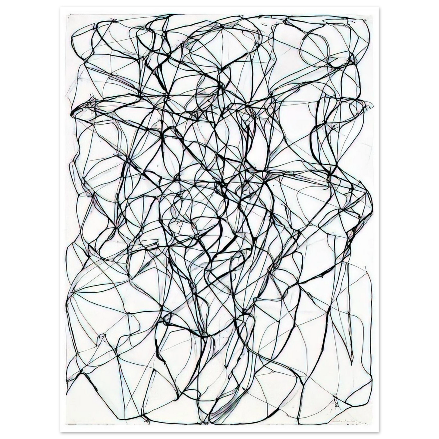 Brice Marden - Venus - 1991  75x100 cm / 30x40inches Fine Art Poster