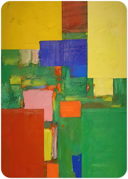 Equipoise By Hans Hofmann Pack of 10 Post Cards | Hans Hofmann Post Cards | A6 (10.5 x 14.8 cm) - 4.1 x 5.8 inches