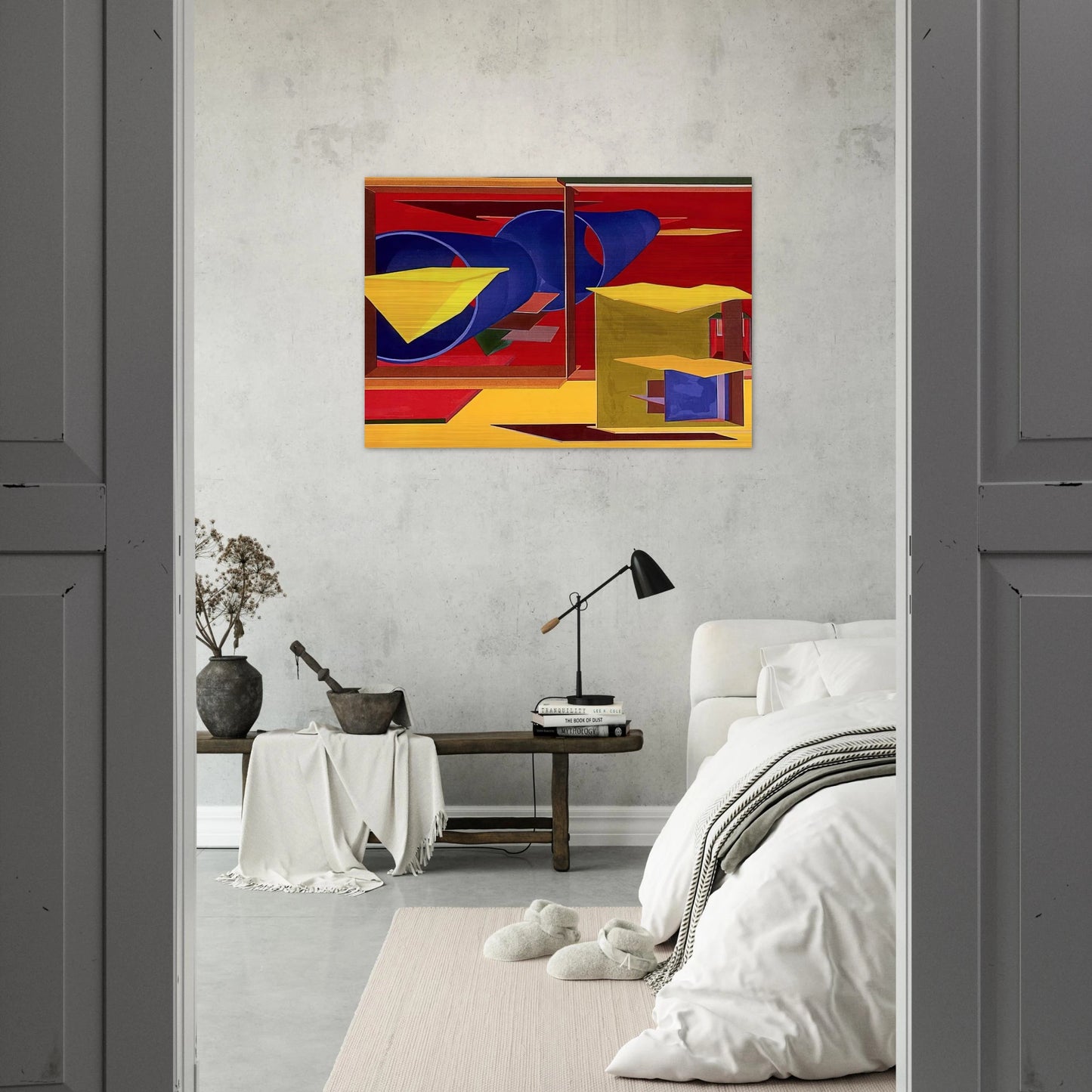 Pachinko - Al Held Brushed Aluminum Print - 70x100 cm / 28x40 inches | Al Held Aluminum Print | Al Held Prints