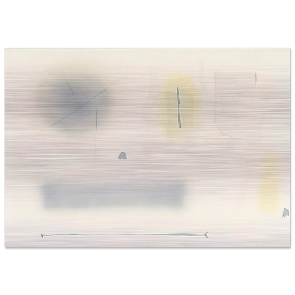 Untitled - 1952 - John Ferren Brushed Aluminum Print - 70x100 cm / 28x40 inches | John Ferren Aluminum Print | John Ferren Prints