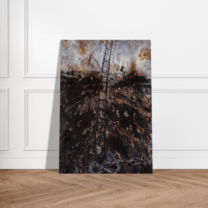 SERAPHIM 1984 - Anselm Kiefer Brushed Aluminum Print - 70x100 cm / 28x40 inches | Anselm Kiefer Aluminum Print | Anselm Kiefer Prints