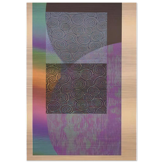 Recitals - Sam Gilliam Brushed Aluminum Print - 70x100 cm / 28x40 inches | Sam Gilliam Aluminum Print | Sam Gilliam Prints