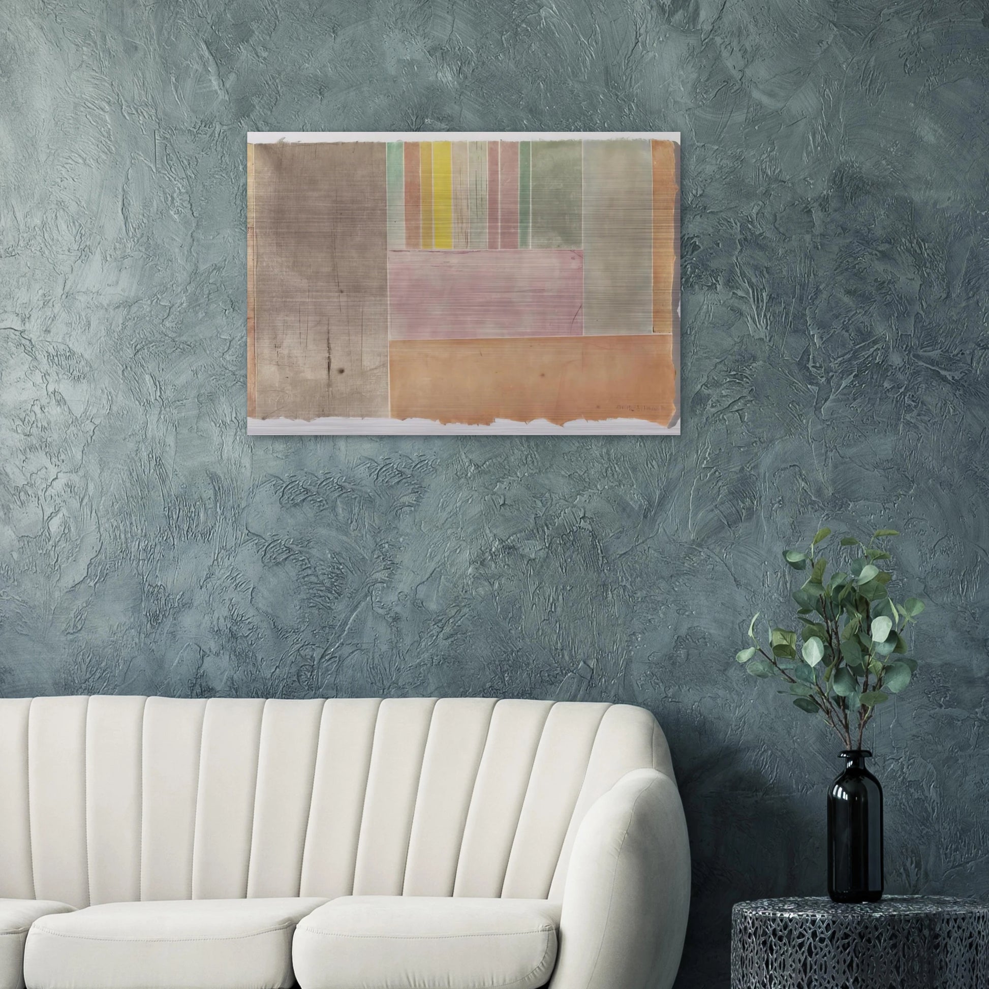 HV2, No 17b - 1992 - John Cage Brushed Aluminum Print - 70x100 cm / 28x40 inches | John Cage Aluminum Print | John Cage Prints