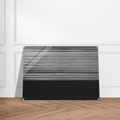 Peinture 12 November 2008 diptyque - 2008 - Pierre Soulages Acrylic Print - 70x100 cm / 28x40″ inches