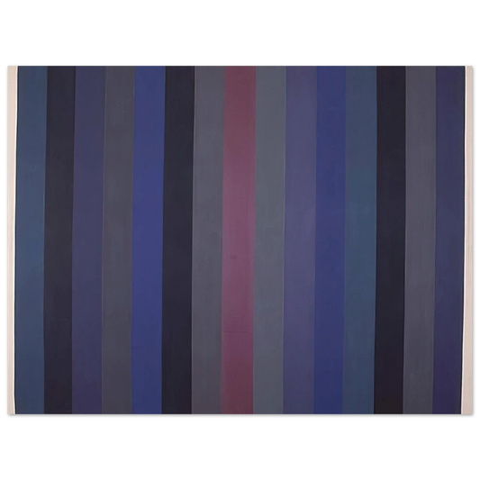 Gene Davis - Voodoo - 1984  75x100 cm / 30x40inches Fine Art Poster