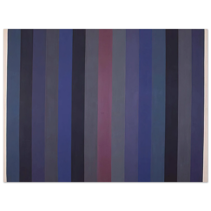Gene Davis - Voodoo - 1984  75x100 cm / 30x40inches Fine Art Poster