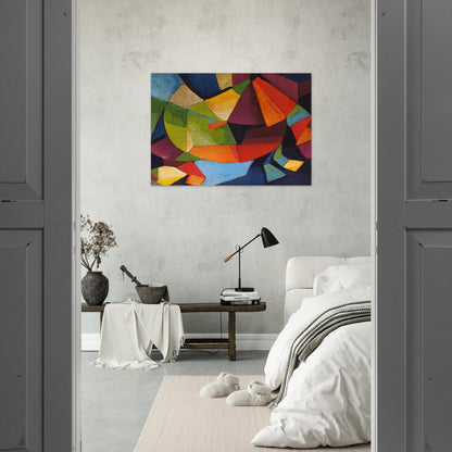 Synchromy - 1916 - Morgan Russell Brushed Aluminum Print - 70x100 cm / 28x40 inches | Morgan Russell Aluminum Print | Morgan Russell Prints