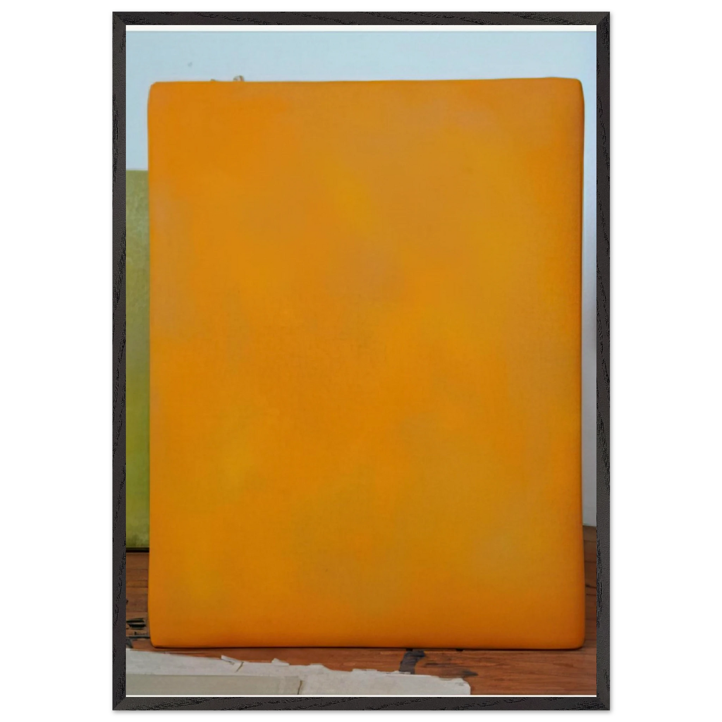 CALDO 2002 - Gotthard Graubner 70x100 cm / 28x40 inches Framed Art Print – Black Wooden Frame
