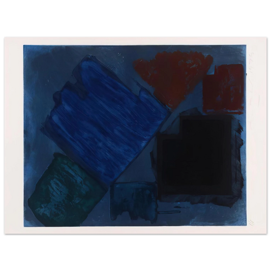 John Hoyland - Splay - 1979  75x100 cm / 30x40inches Fine Art Poster