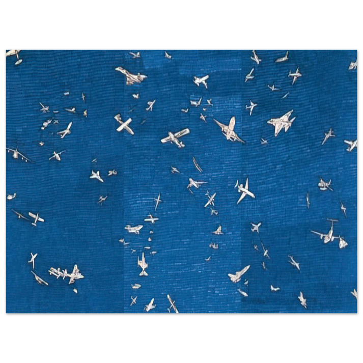 Alighiero Boetti - AEREI  75x100 cm / 30x40inches Fine Art Poster