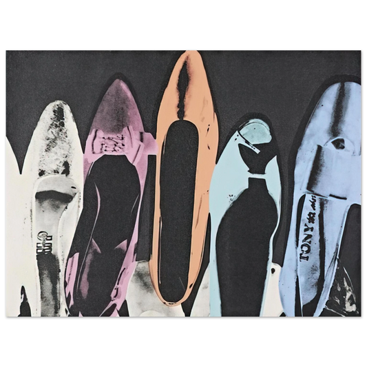Andy Warhol - Diamond Dust Shoes Fine Art Poster