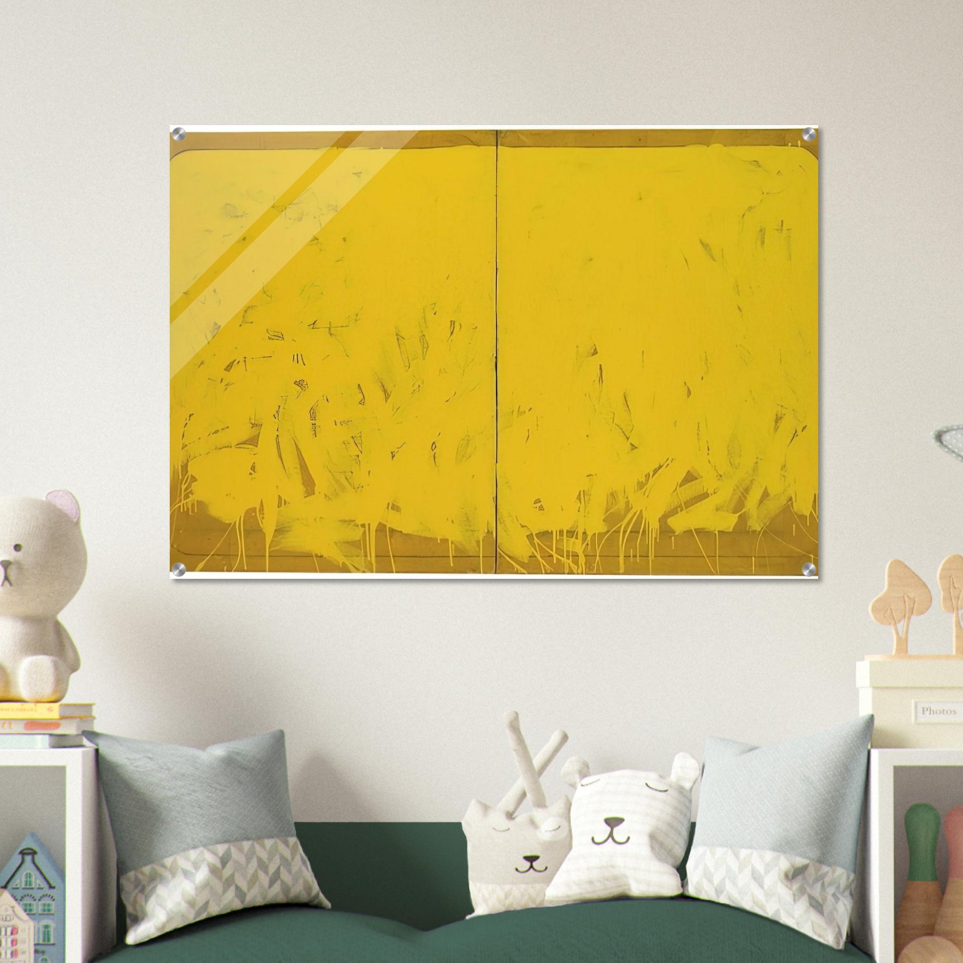 Untitled - 1978 - Mario Schifano Acrylic Print - 70x100 cm / 28x40″ inches