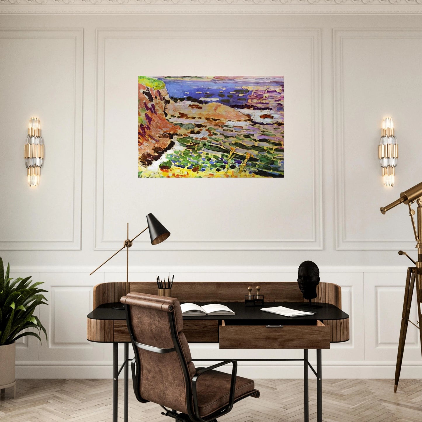 THE MOULADE - Henri Matisse Brushed Aluminum Print - 70x100 cm / 28x40 inches | Henri Matisse Aluminum Print | Henri Matisse Prints