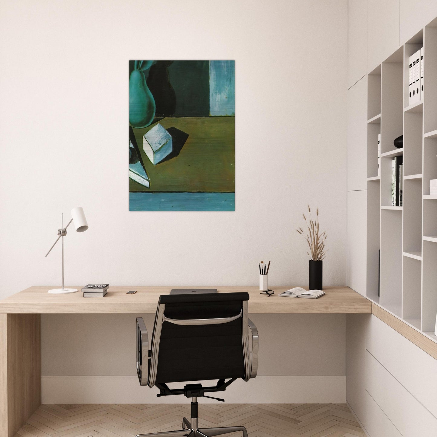 STILL LIFE 5 - Salvador Dali Brushed Aluminum Print - 70x100 cm / 28x40 inches | Salvador Dali Aluminum Print | Salvador Dali Prints