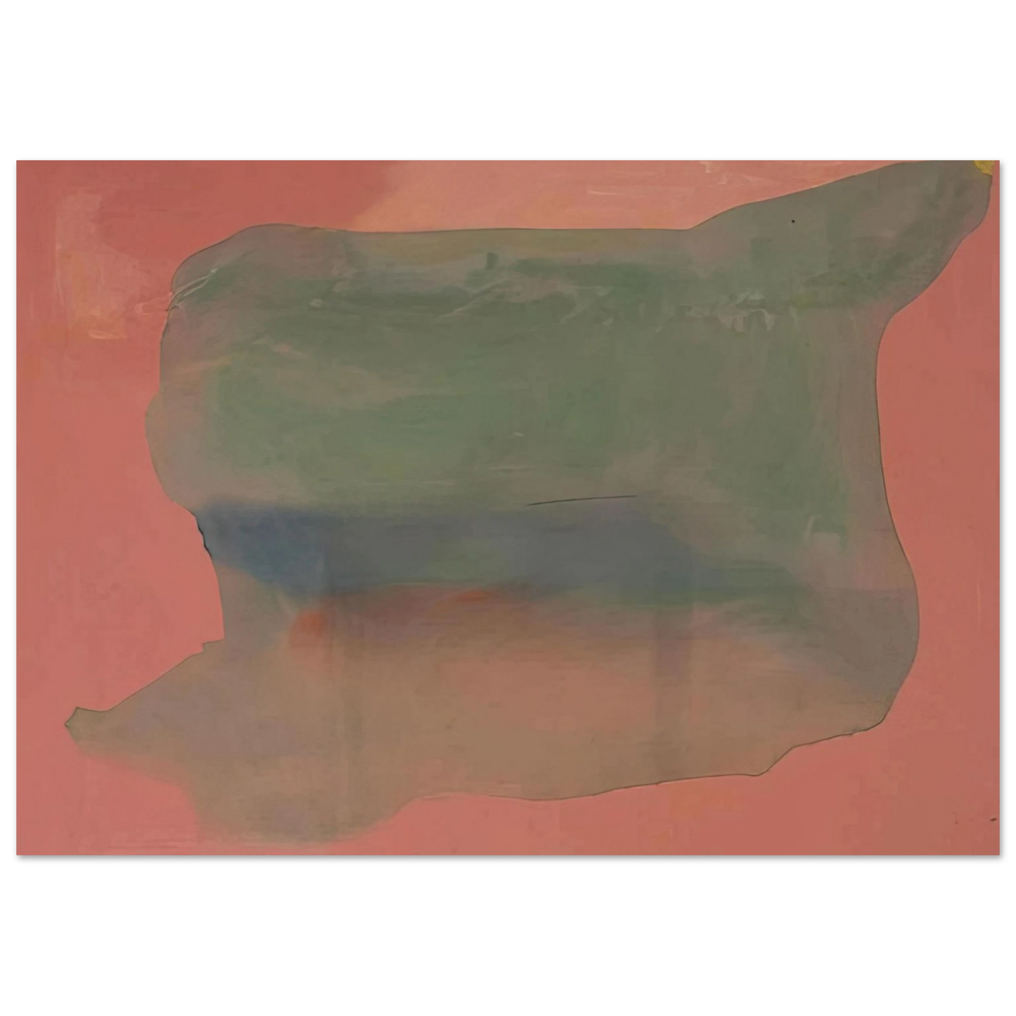 Helen Frankenthaler - Yearning - 1973 Wall art - 21x29.7 cm / 8x12" - Fine Art Poster-canvas - -