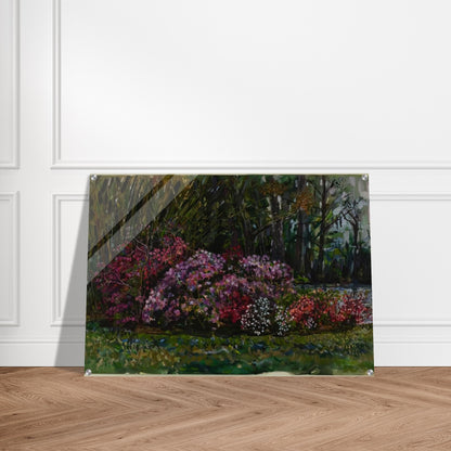 ALICIA S AZALEAS ON ST MARY S RIVER - Ivan Albright Acrylic Print - 70x100 cm / 28x40″ inches