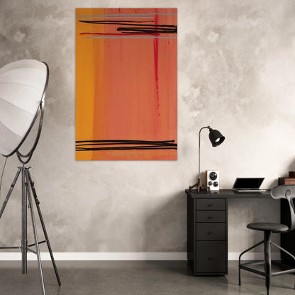 Caxambus - Color Field Painting - Larry Zox Art Prints - 100x150 cm / 40x60″ inches | Larry Zox Poster | Larry Zox Prints