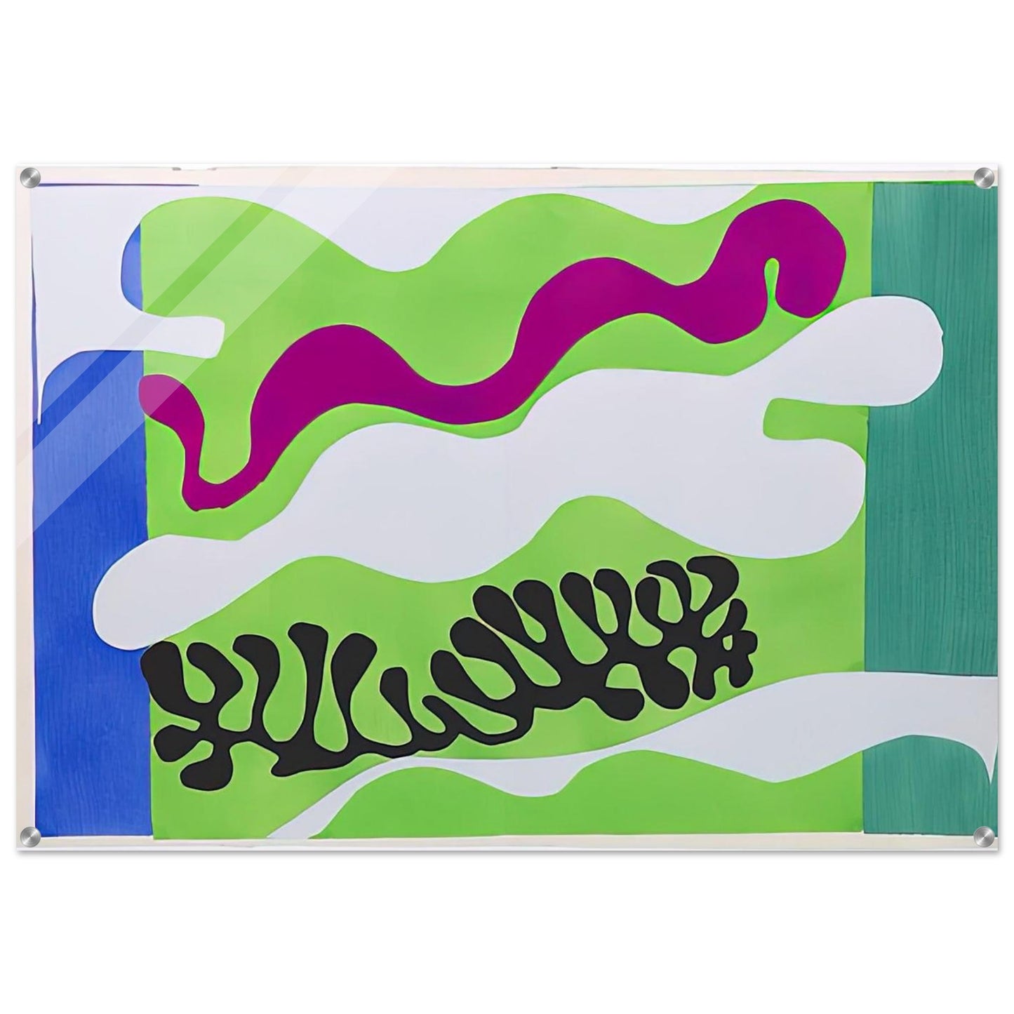 THE LAGOON 1947 - Henri Matisse Acrylic Print - 70x100 cm / 28x40″ inches