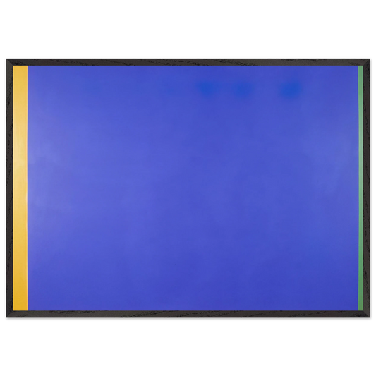 Naxos - 1964 - Jeremy Moon 70x100 cm / 28x40 inches Framed Art Print – Black Wooden Frame