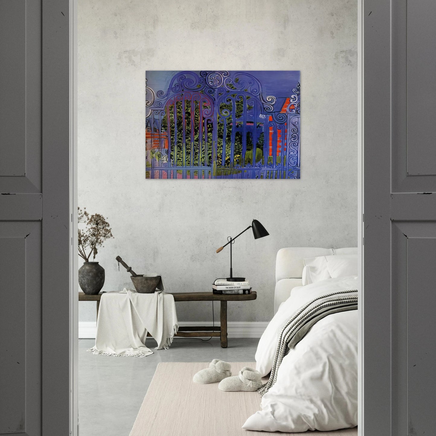 THE GRID 1930 - Raoul Dufy Brushed Aluminum Print - 70x100 cm / 28x40 inches | Raoul Dufy Aluminum Print | Raoul Dufy Prints