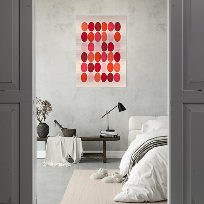 Red - 1966 - Thomas Downing Brushed Aluminum Print - 70x100 cm / 28x40 inches | Thomas Downing Aluminum Print | Thomas Downing Prints