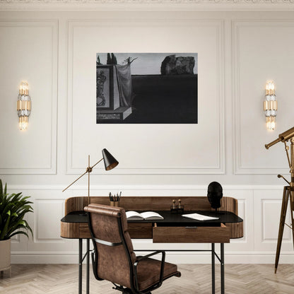LANDSCAPE - Salvador Dali Brushed Aluminum Print - 70x100 cm / 28x40 inches | Salvador Dali Aluminum Print | Salvador Dali Prints