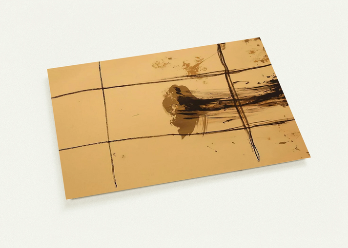 CARR S 1967 By Antoni Tapies Pack of 10 Post Cards | Antoni Tapies Post Cards | A6 (10.5 x 14.8 cm) - 4.1 x 5.8 inches