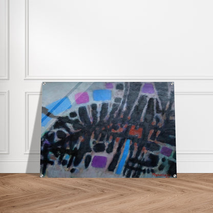 Untitled - 1957 - Alfred Manessier Acrylic Print - 70x100 cm / 28x40″ inches