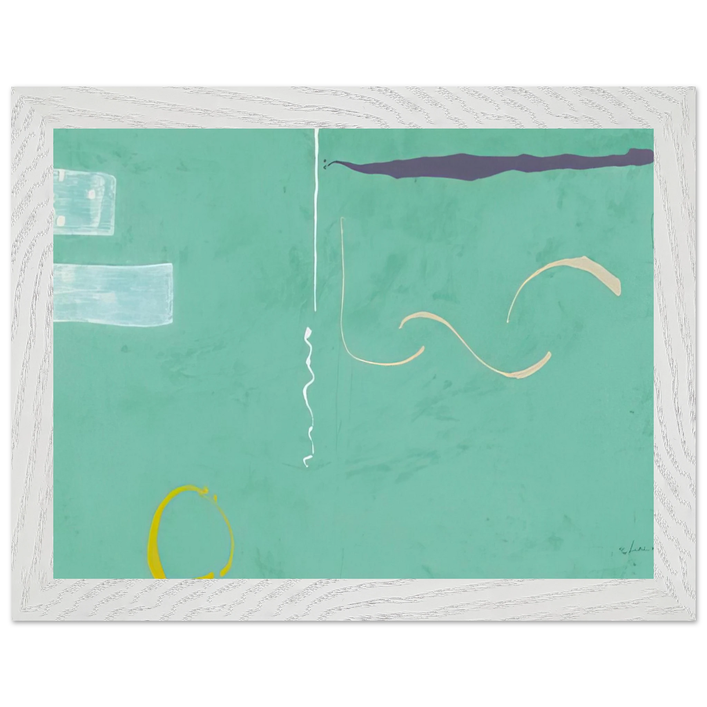 Helen Frankenthaler - Tahiti - 1989 Wall art - 50x70 cm / 20x28 inches - Fine Art Poster-canvas - -