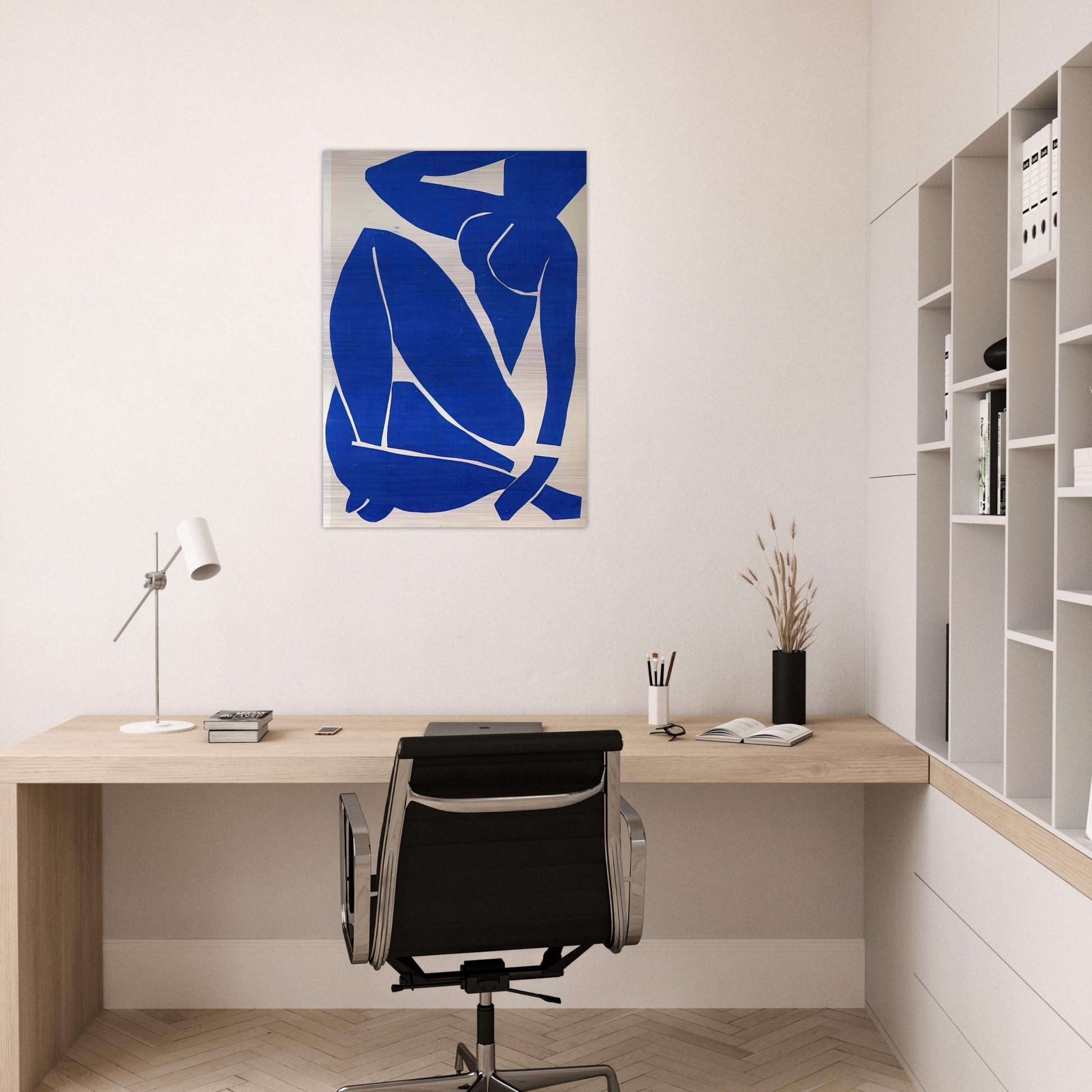 BLUE NUDE - Henri Matisse Brushed Aluminum Print - 70x100 cm / 28x40 inches | Henri Matisse Aluminum Print | Henri Matisse Prints