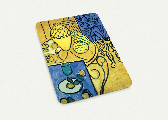 INTERIOR IN YELLOW 1946 By Henri Matisse Pack of 10 Post Cards | Henri Matisse Post Cards | A6 (10.5 x 14.8 cm) - 4.1 x 5.8 inches