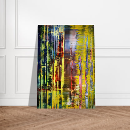 ABSTRACT PAINTING 780 1 - Gerhard Richter Brushed Aluminum Print - 70x100 cm / 28x40 inches | Gerhard Richter Aluminum Print | Gerhard Richter Prints