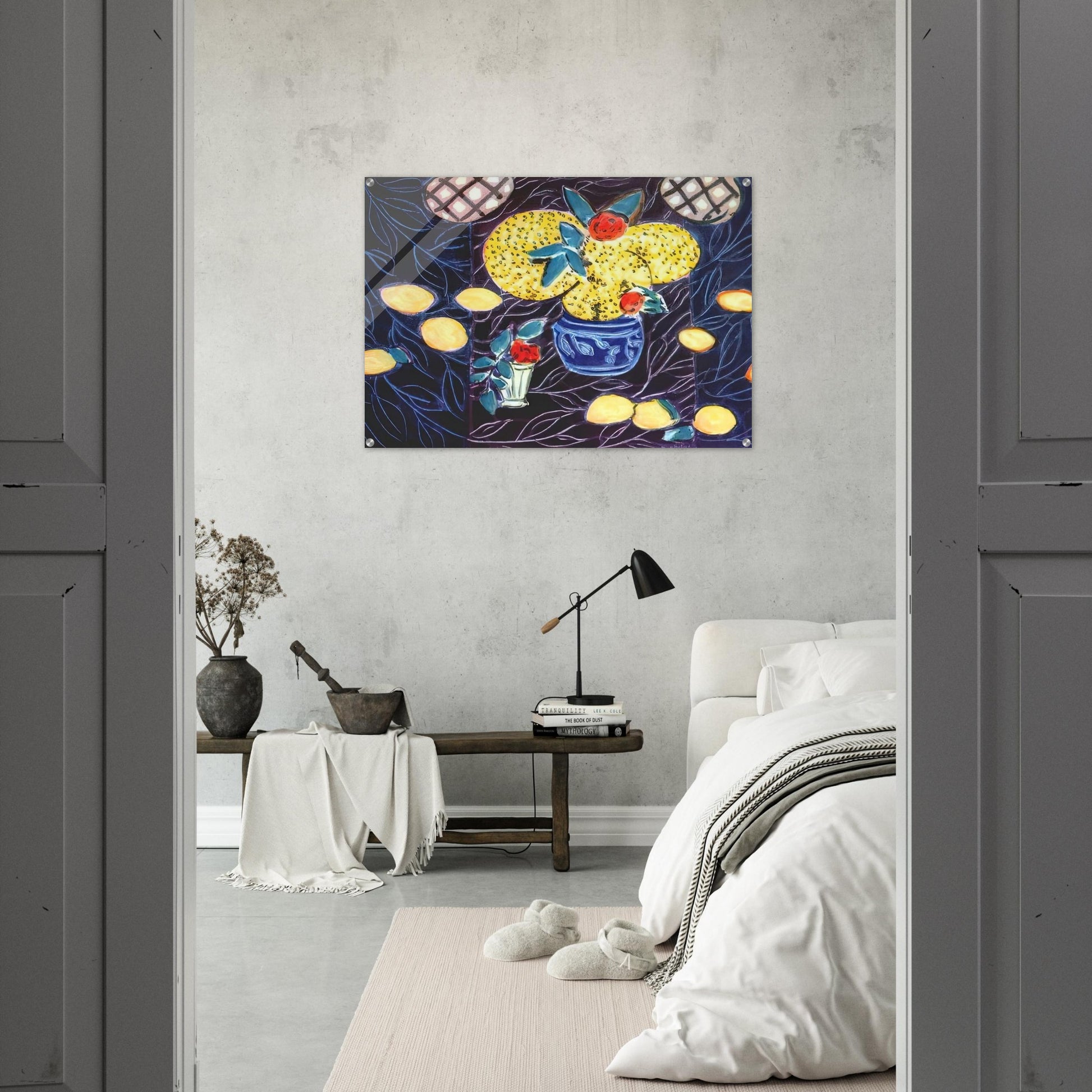 LEMONS AND MIMOSA 1944 - Henri Matisse Acrylic Print - 70x100 cm / 28x40″ inches