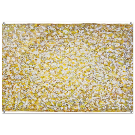 Serpentine Saffron - 1969 - Richard Pousette-Dart Acrylic Print - 70x100 cm / 28x40″ inches