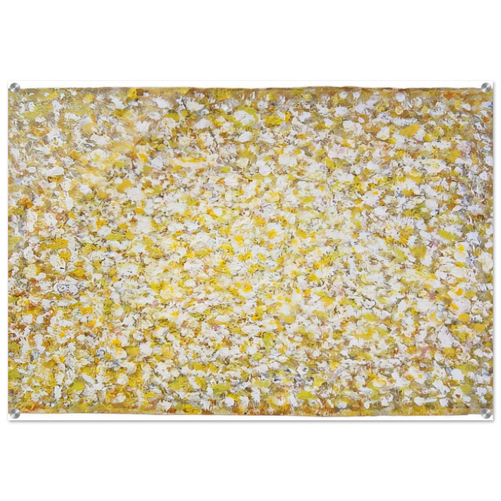 Serpentine Saffron - 1969 - Richard Pousette-Dart Acrylic Print - 70x100 cm / 28x40″ inches