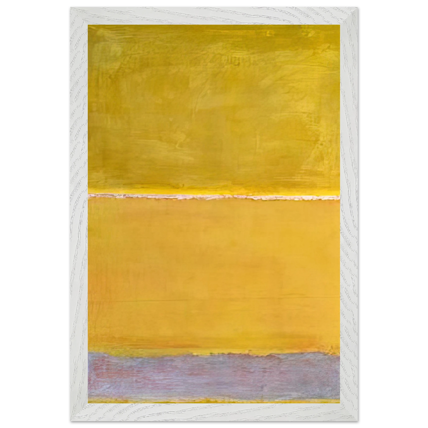 Mark Rothko - Untitled - 1952 Wall Art - 21x29.7 cm / 8x12" - Premium Wooden Framed Poster With Fine Art Paper - Black frame