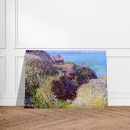 The Gorge at Varengeville, Late Afternoon - claude monet Brushed Aluminum Print - 70x100 cm / 28x40 inches | claude monet Aluminum Print | claude monet Prints