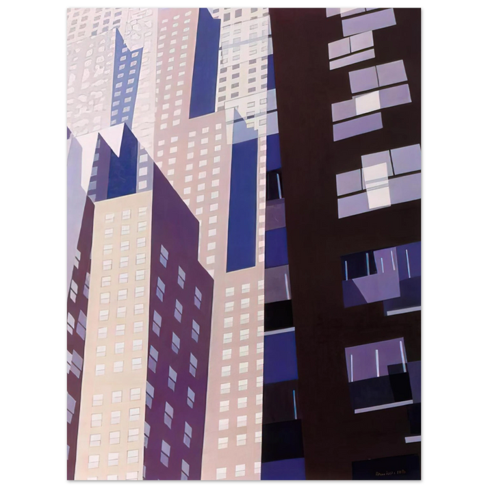 Charles Sheeler - Windows - 1952  75x100 cm / 30x40inches Fine Art Poster