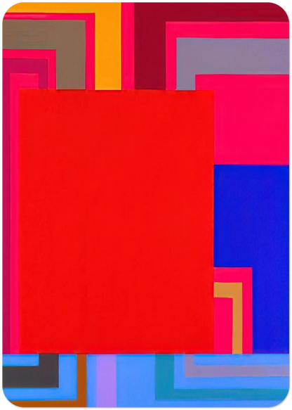 Condition - 2002 By Peter Halley Pack of 10 Post Cards | Peter Halley Post Cards | A6 (10.5 x 14.8 cm) - 4.1 x 5.8 inches