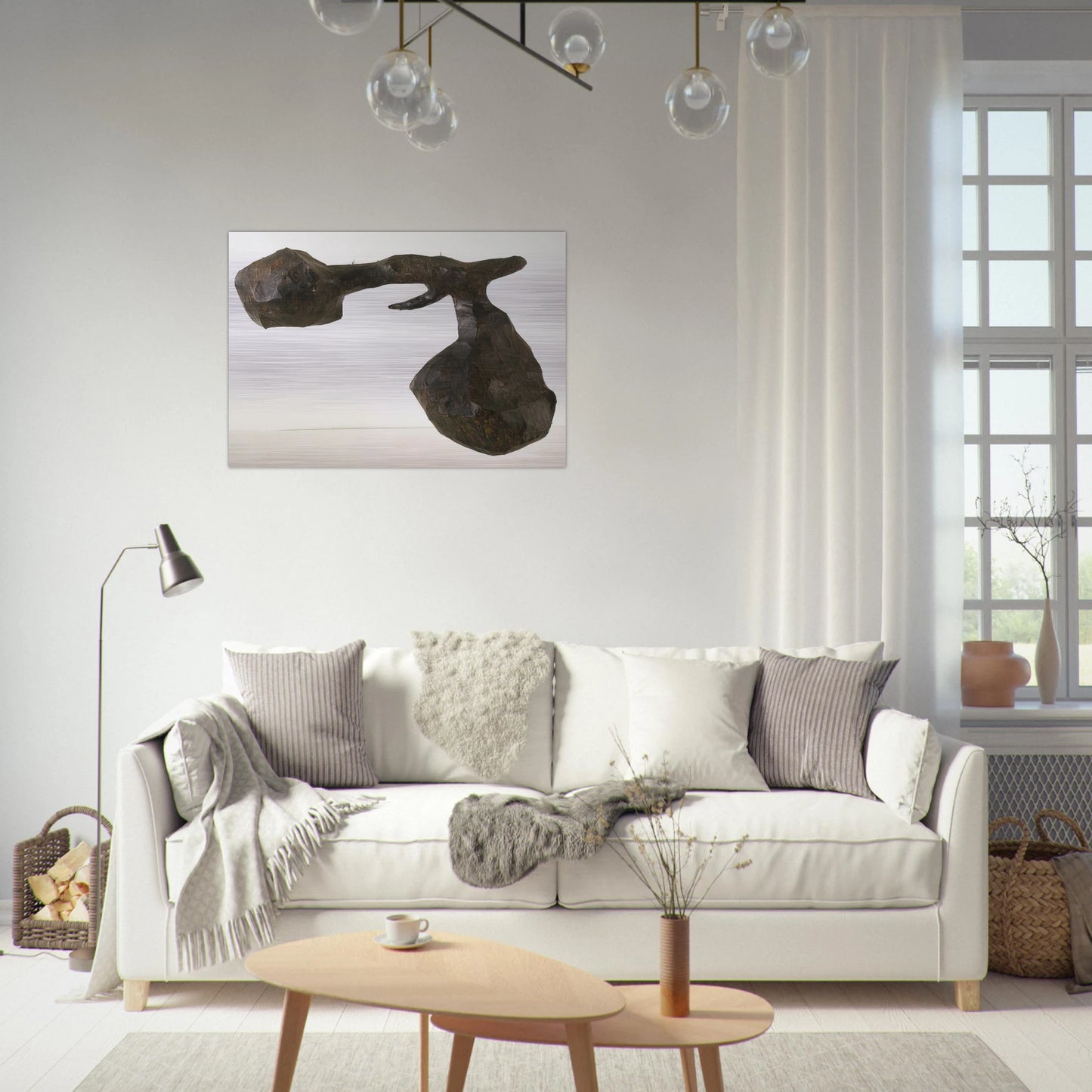 EMPIRE PAPA RAY GUN 1959 - Claes Oldenburg Brushed Aluminum Print - 70x100 cm / 28x40 inches | Claes Oldenburg Aluminum Print | Claes Oldenburg Prints
