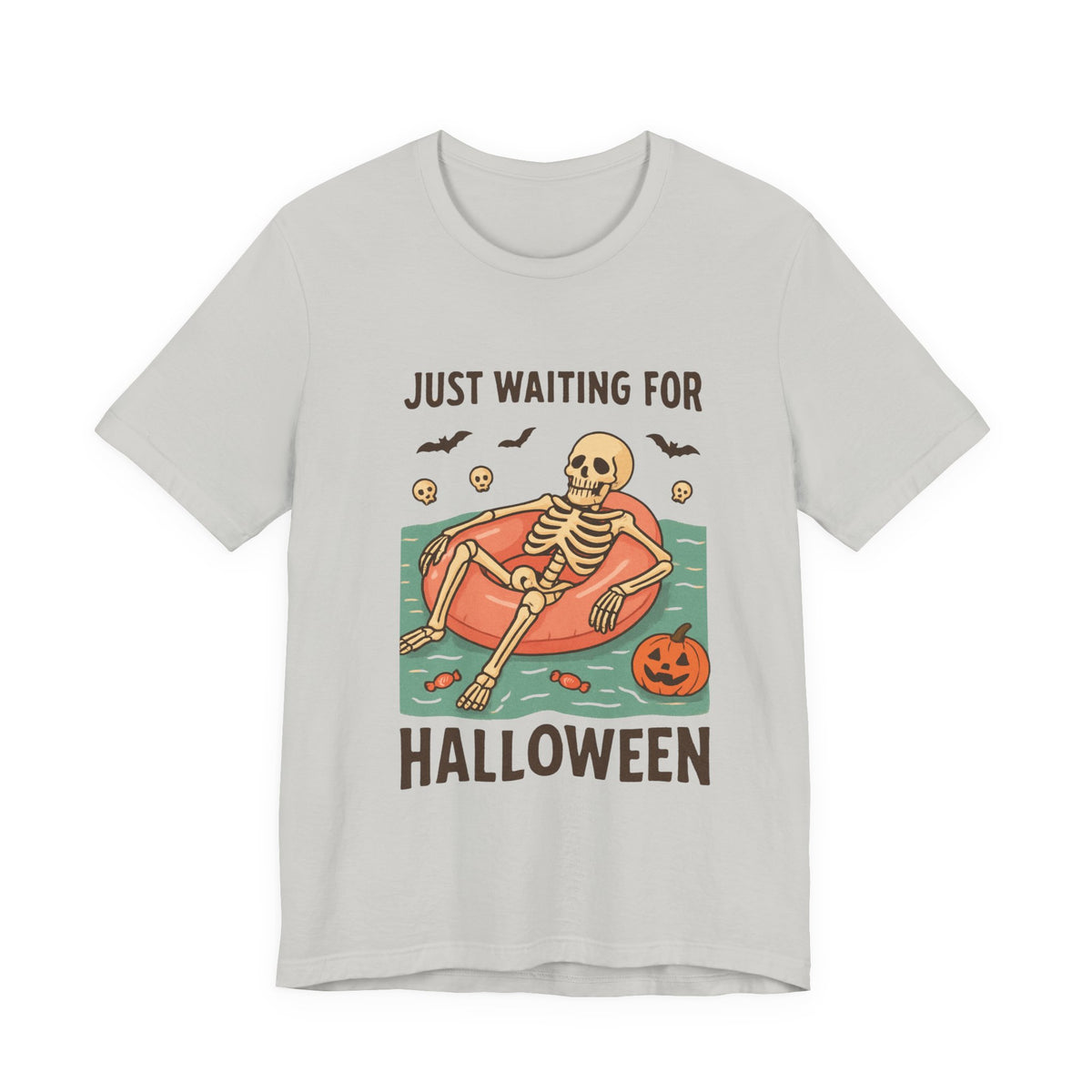 Gruseliges Sommerskelett wartet nur noch auf Halloween