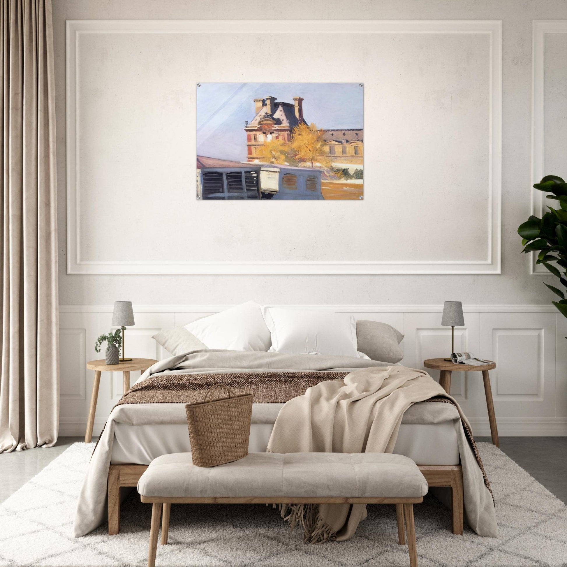 Le Pavillon de Flore - Edward Hopper Acrylic Print - 70x100 cm / 28x40″ inches